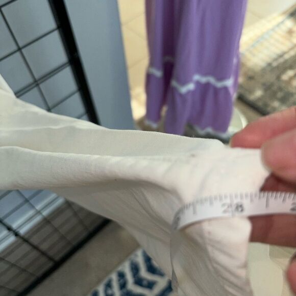 Ann Taylor Loft modern straight white jeans EUC - Picture 9 of 9